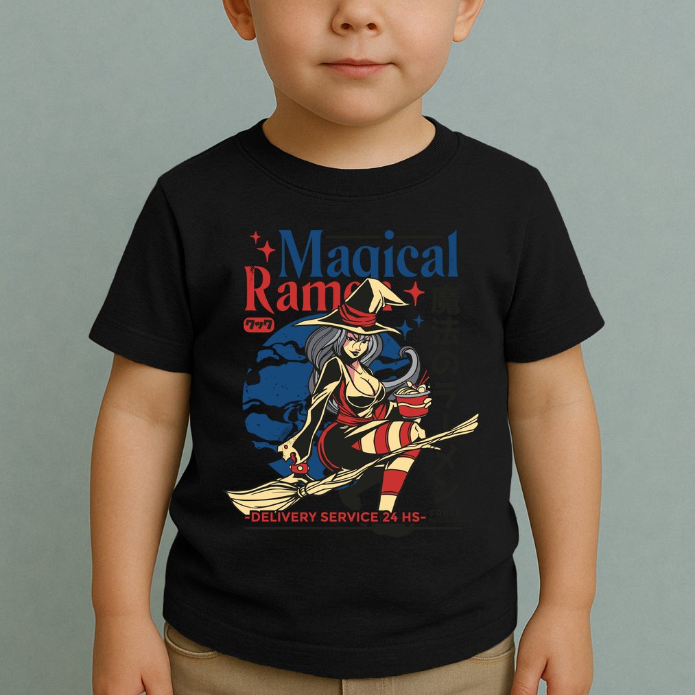 Magical Sexy Roman Noodle Witch Toddler T-Shirt