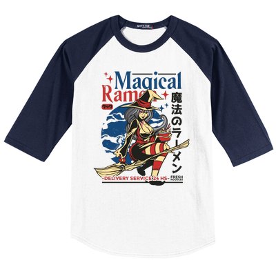 Magical Sexy Roman Noodle Witch Baseball Sleeve Shirt