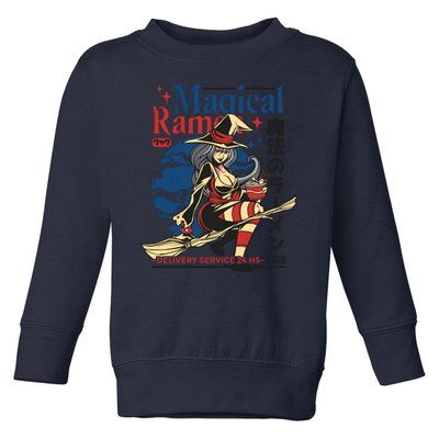 Magical Sexy Roman Noodle Witch Toddler Sweatshirt