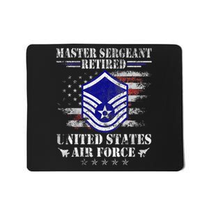 Master Sergeant Retired Air Force Military Retirement Gifts Mousepad