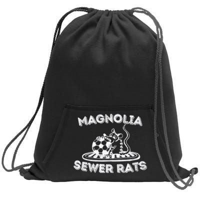 Magnolia Sewer Rats Sweatshirt Cinch Pack Bag