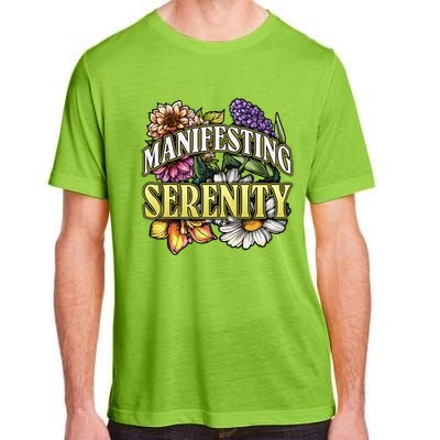 Manifestation Serenity Relaxation Mindfulness Calm Positive Adult ChromaSoft Performance T-Shirt