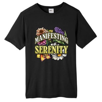 Manifestation Serenity Relaxation Mindfulness Calm Positive Tall Fusion ChromaSoft Performance T-Shirt