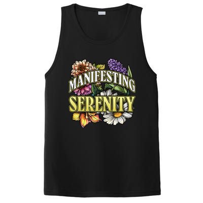 Manifestation Serenity Relaxation Mindfulness Calm Positive PosiCharge Competitor Tank