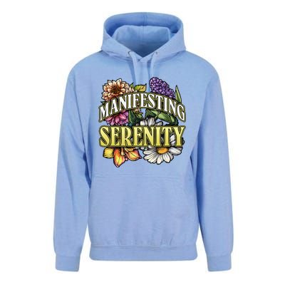 Manifestation Serenity Relaxation Mindfulness Calm Positive Unisex Surf Hoodie