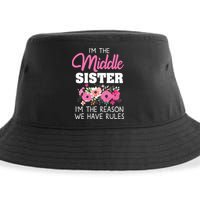 Middle Sister Shirts Im The Reason We Have Rules Matching Sustainable Bucket Hat