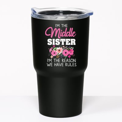 Middle Sister Shirts Im The Reason We Have Rules Matching Tumbler