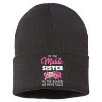 Middle Sister Shirts Im The Reason We Have Rules Matching Sustainable Knit Beanie