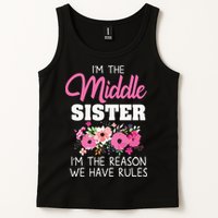 Middle Sister Shirts Im The Reason We Have Rules Matching Tank Top