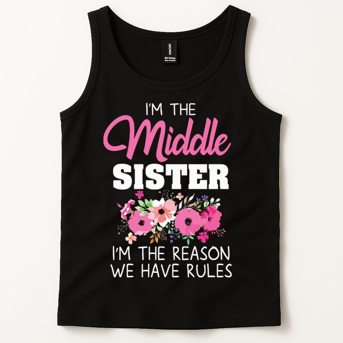 Middle Sister Shirts Im The Reason We Have Rules Matching Tank Top