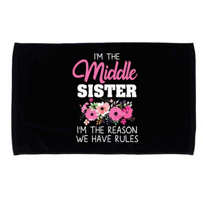 Middle Sister Shirts Im The Reason We Have Rules Matching Microfiber Hand Towel