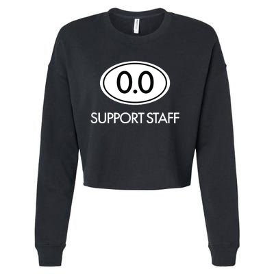 Marathon Support Staff 00 Circle T Cropped Pullover Crew