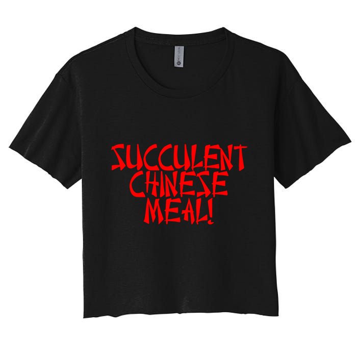 Meth Syndicate Succulent Chinese Meal Get Your Hand Off Of My Penis Crop Top