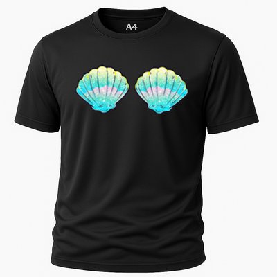 Mermaid Sea Shell Bra Birthday Costume Women Performance Shirt