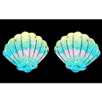 Mermaid Sea Shell Bra Birthday Costume Women Bumper Sticker