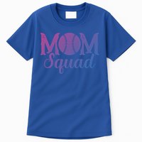 Mom Squad Sports Player Athletic Mothers Day Baseball Gift Tall T-Shirt