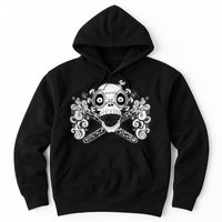 Mad Science Skull And Crossbones Hoodie