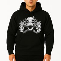 Mad Science Skull And Crossbones Hoodie