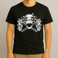 Mad Science Skull And Crossbones T-Shirt