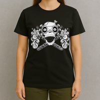 Mad Science Skull And Crossbones T-Shirt