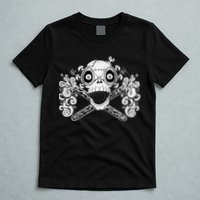 Mad Science Skull And Crossbones T-Shirt