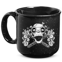 Mad Science Skull And Crossbones 15oz Campfire Ceramic Mug