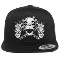 Mad Science Skull And Crossbones Flatbill Hat