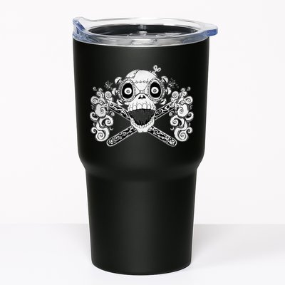 Mad Science Skull And Crossbones Tumbler
