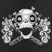 Mad Science Skull And Crossbones 25L Jumbo Tote