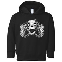 Mad Science Skull And Crossbones Toddler Hoodie