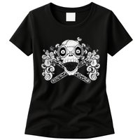 Mad Science Skull And Crossbones Womens T-Shirt