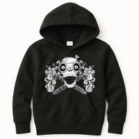 Mad Science Skull And Crossbones Kids Hoodie