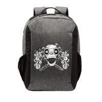 Mad Science Skull And Crossbones Vector Backpack