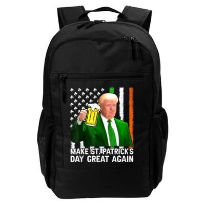 Make Saint St PatrickS Day Great Again Funny Trump Daily Commute Backpack