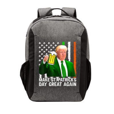 Make Saint St PatrickS Day Great Again Funny Trump Vector Backpack