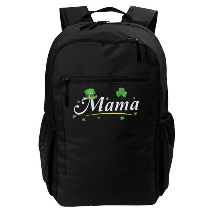 Mama St Saint Patrick's Day Irish Family Matching Daily Commute Backpack