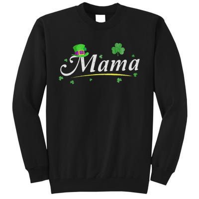 Mama St Saint Patrick's Day Irish Family Matching Tall Sweatshirt