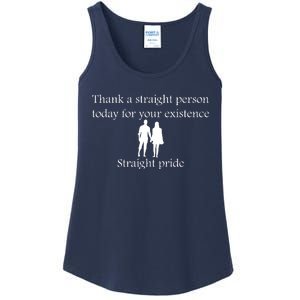 Motivational Slogans Straight People Quote Straight Pride Lover Holding Hands Ladies Essential Tank