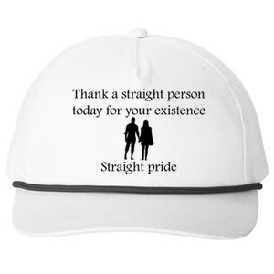 Motivational Slogans Straight People Quote Straight Pride Lover Holding Hands Snapback Five-Panel Rope Hat