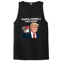 Make Squirrels Safe Again Trump 2024 Squirrels PosiCharge Competitor Tank