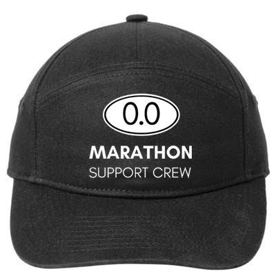 Marathon Support Staff For The Spectator Family And Crew 7-Panel Snapback Hat