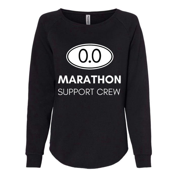 Marathon Support Staff For The Spectator Family And Crew Womens California Wash Sweatshirt