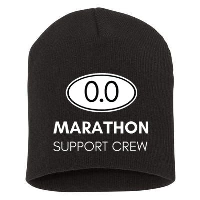 Marathon Support Staff For The Spectator Family And Crew Short Acrylic Beanie