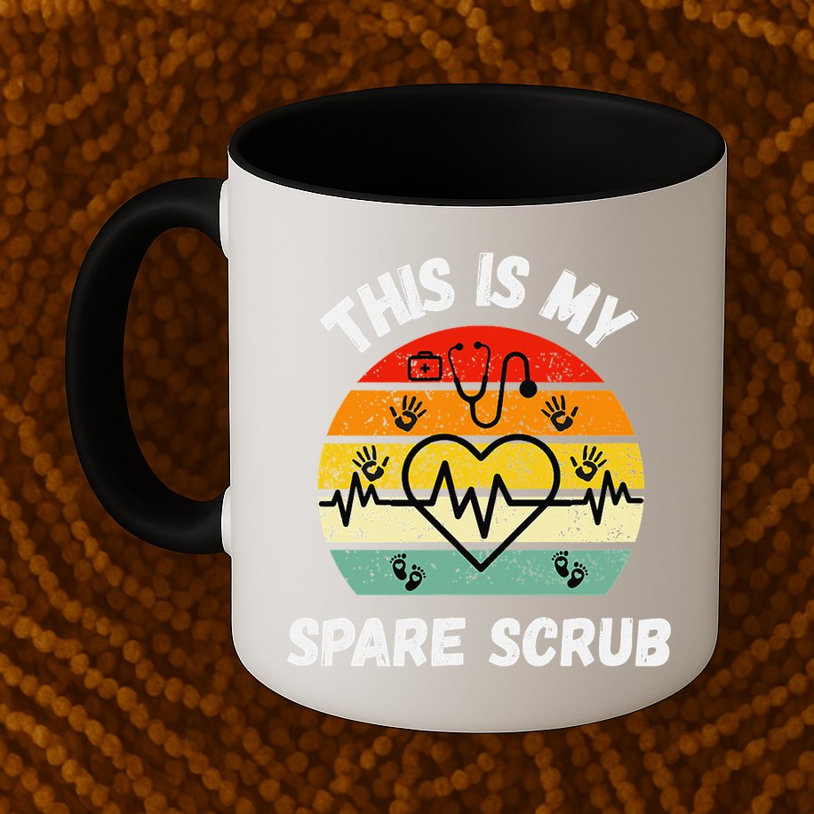 My Spare Scrub Funny Healthcare Worker Nurse CNAs Mug