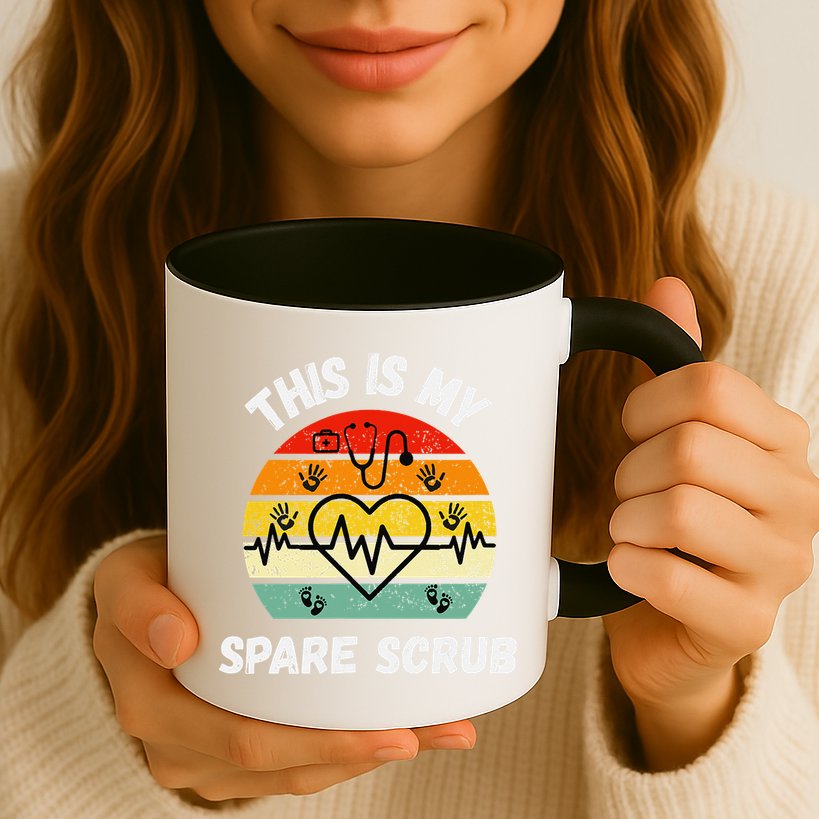 My Spare Scrub Funny Healthcare Worker Nurse CNAs Mug