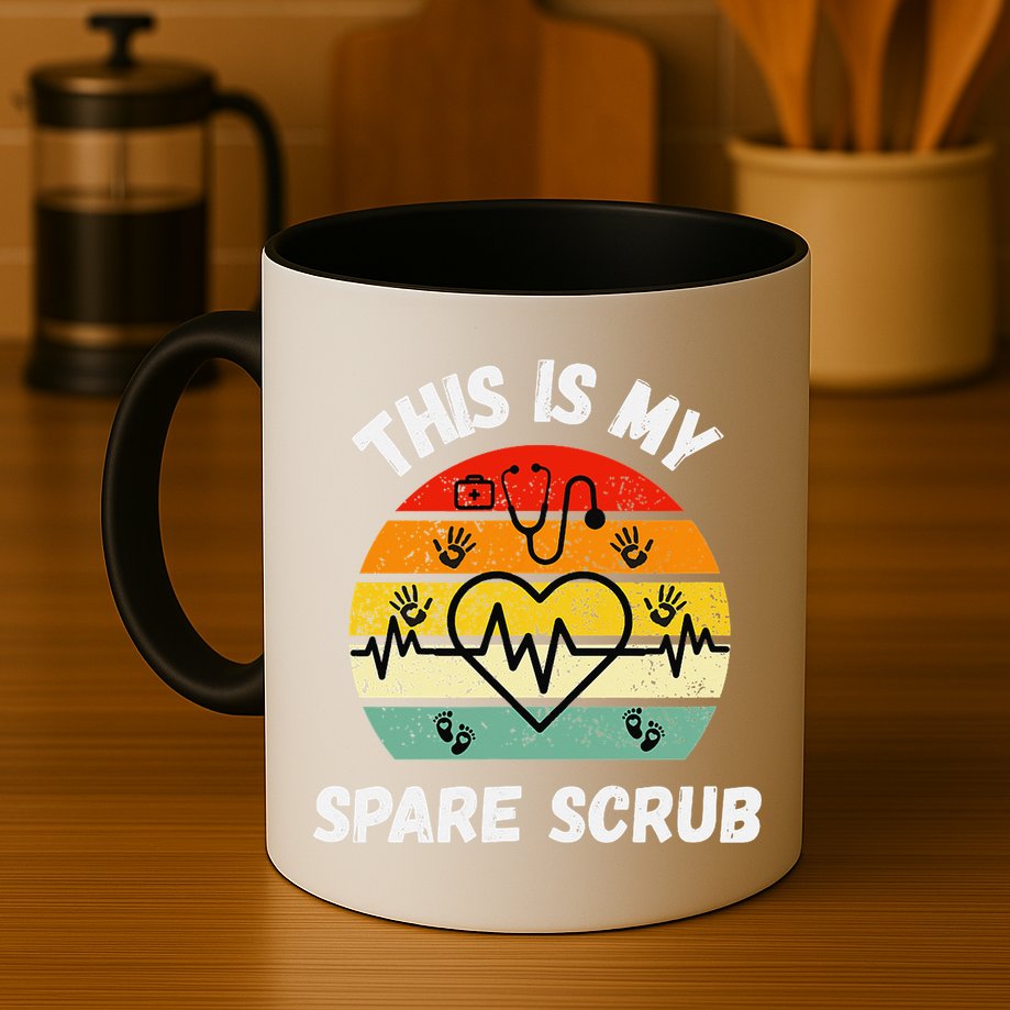 My Spare Scrub Funny Healthcare Worker Nurse CNAs Mug