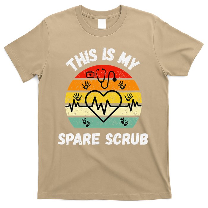 My Spare Scrub Funny Healthcare Worker Nurse CNAs T-Shirt
