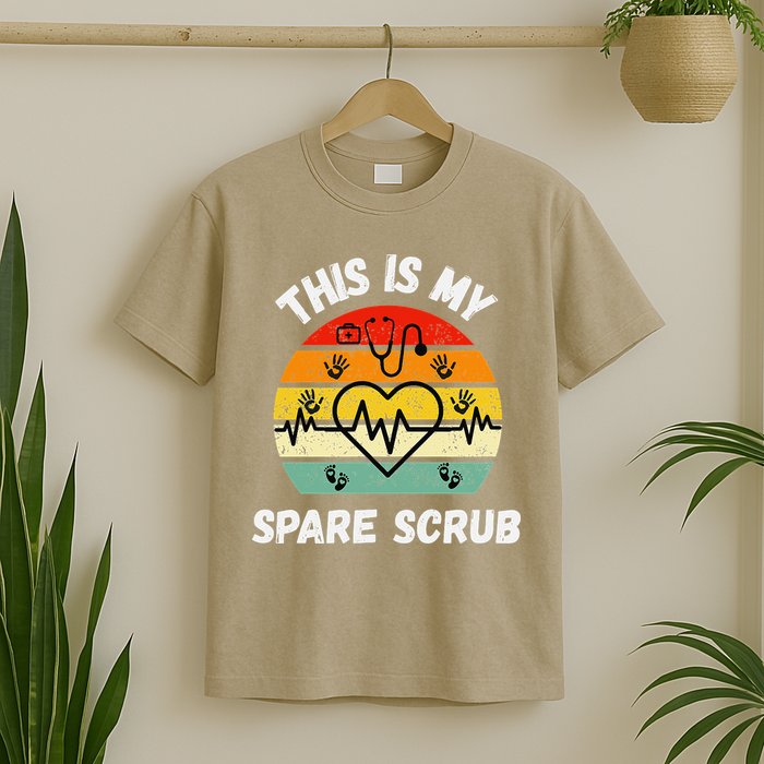 My Spare Scrub Funny Healthcare Worker Nurse CNAs T-Shirt