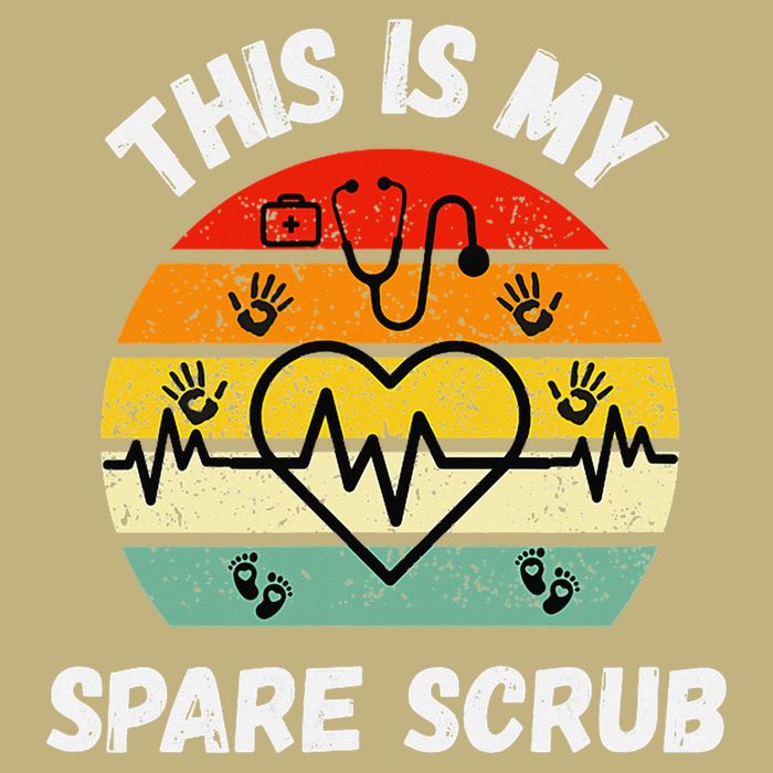 My Spare Scrub Funny Healthcare Worker Nurse CNAs T-Shirt