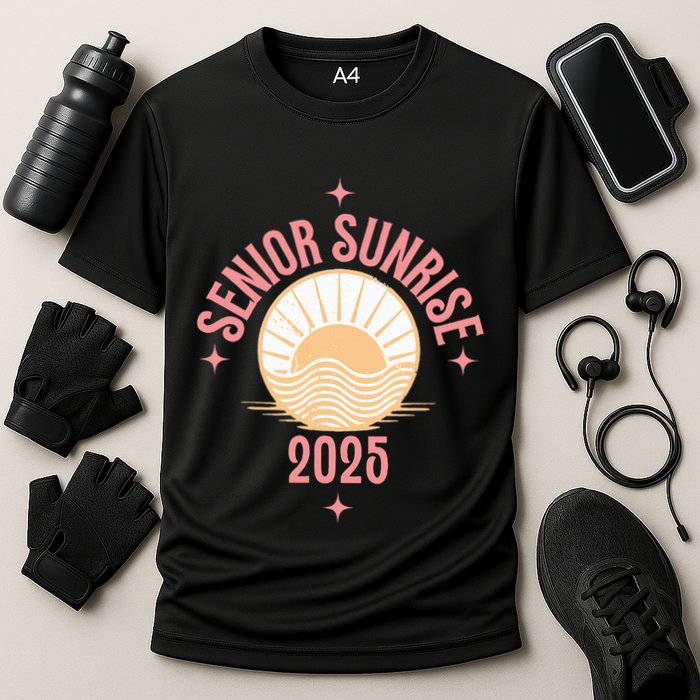 Magical Senior Sunrise 2025 High School 12th Twelfth Grade Cooling Performance Crew T-Shirt